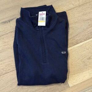 Vineyard Vines Navy Half-Zip Pullover